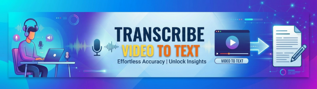 Transcribe Video to Text