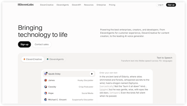ElevenLabs transcribe video to text