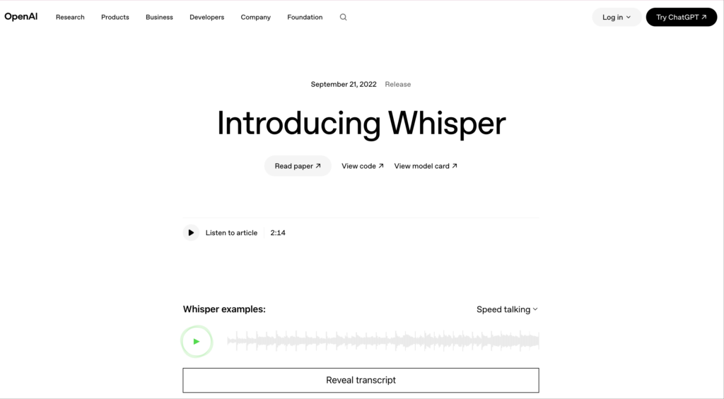 whisper Whisper