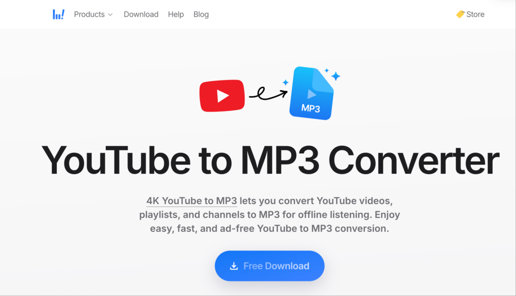 4K Video Downloader YouTube to MP3 Converter