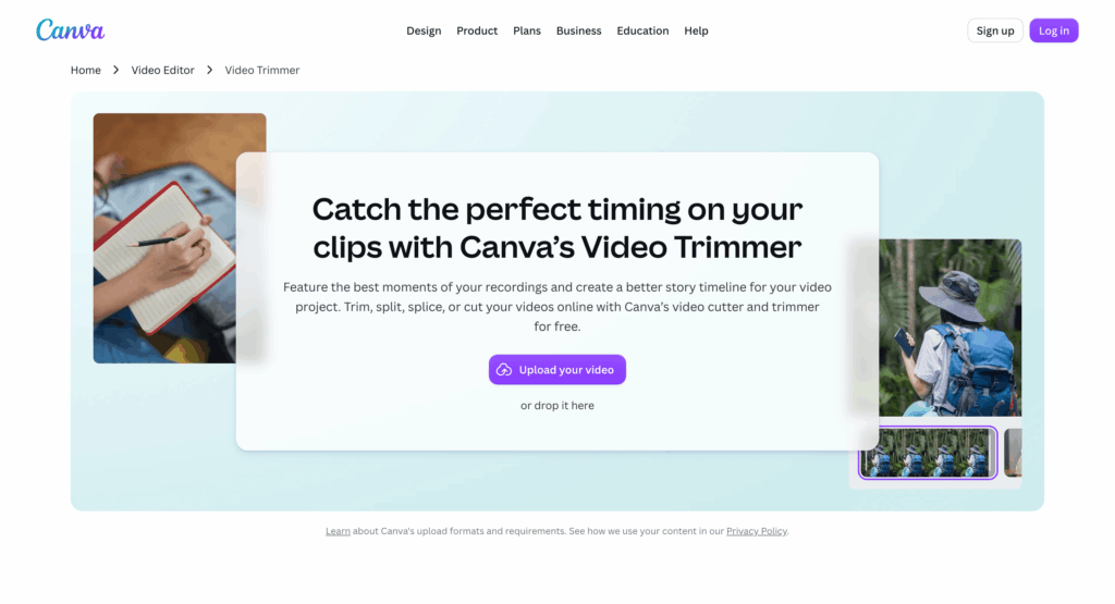 Canva Online Video Trimmer