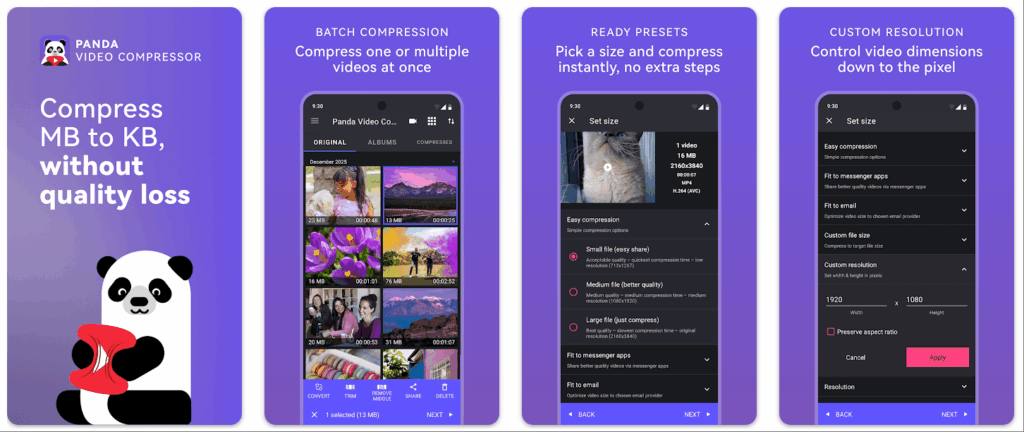 Panda Video Compressor